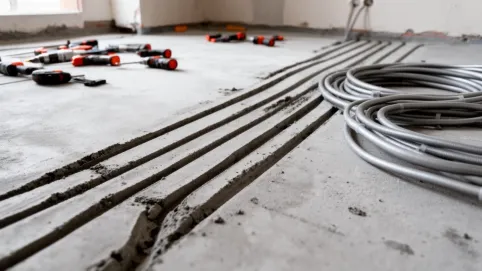 frezowanie wylewki pod ogrzewanie podłogowe kluczbork