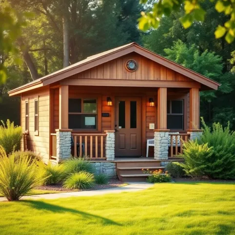 małe domy parterowe